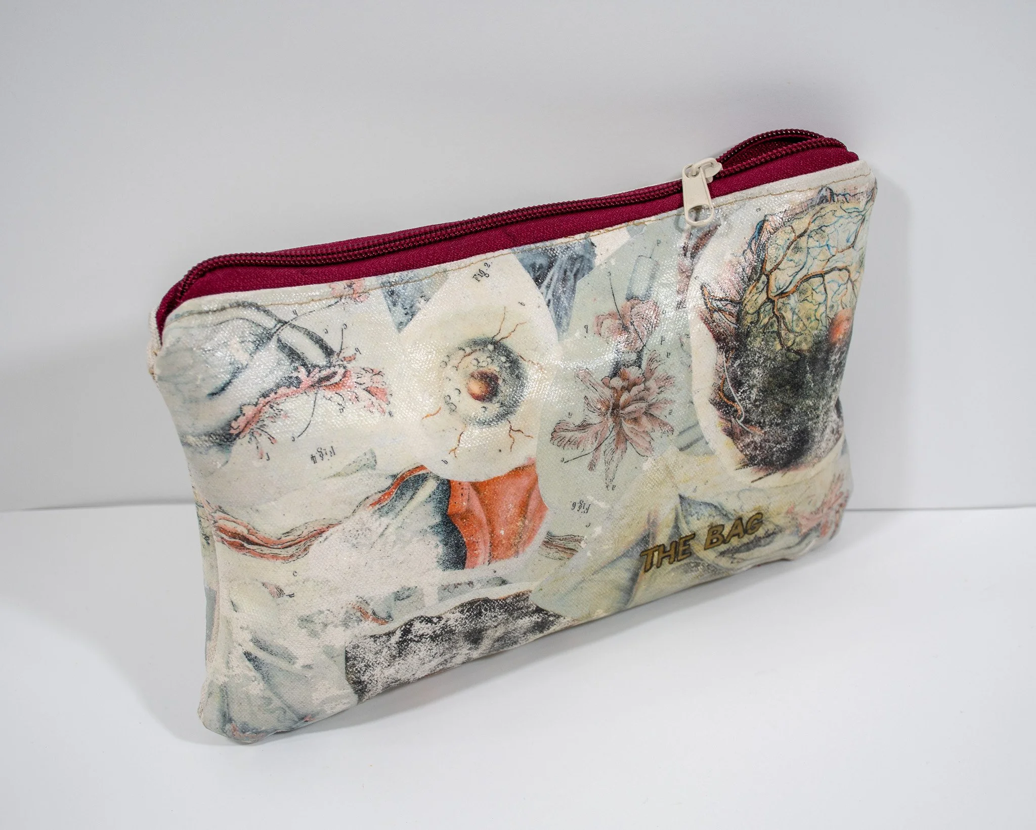 Pencil Case, Image transfer on canvas, 2025