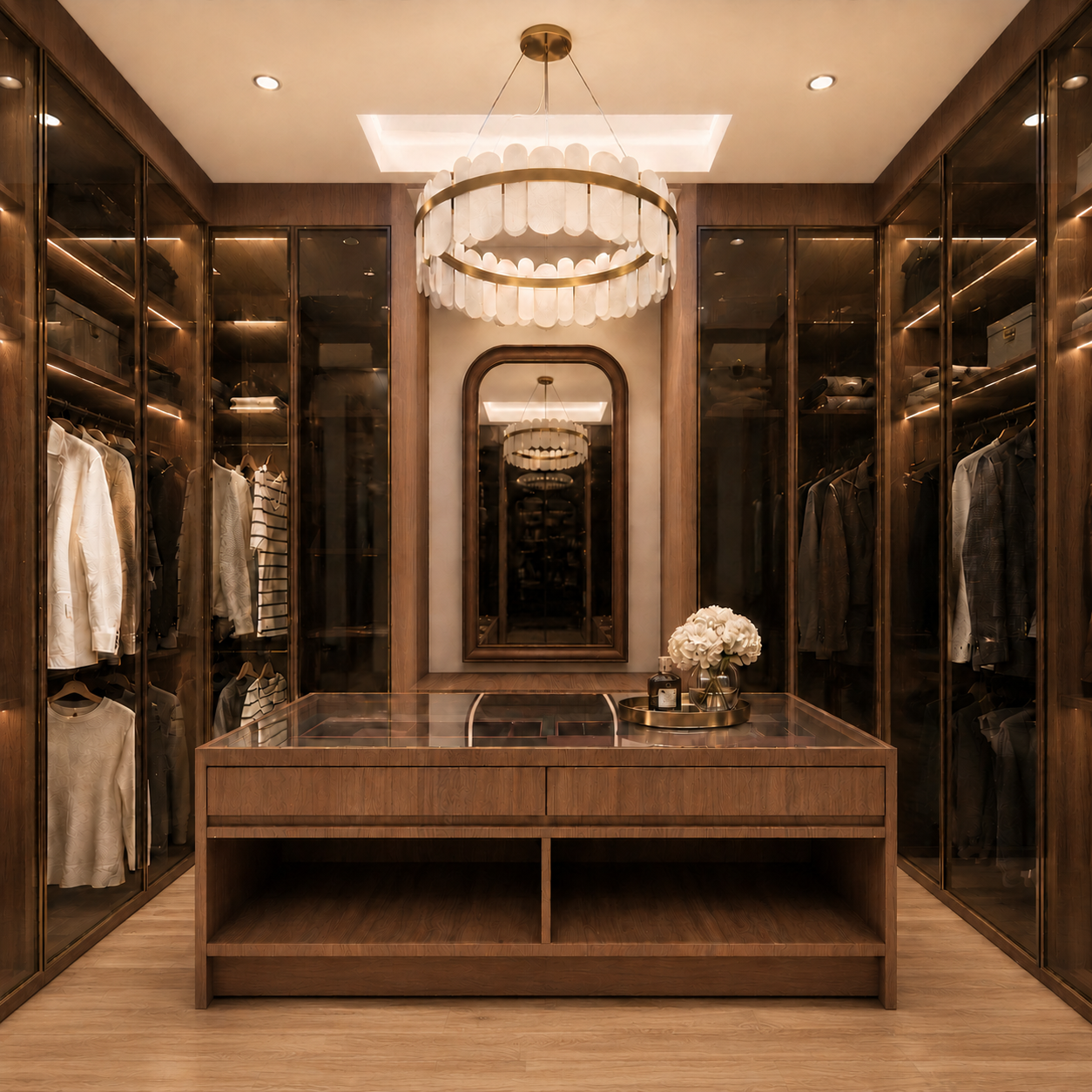 Walk in Robe, Luxury dark cabinetry, Contemporary style, renovation, new build