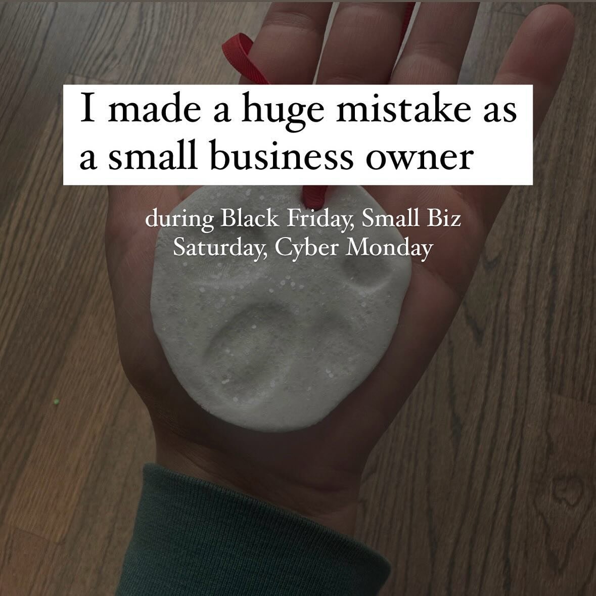 So it&rsquo;s true. I&rsquo;m a small business owner trying to grow my business and reach as many people I can help in the career space as possible.

But I didn&rsquo;t post once during BF/CM/SBS.

I didn&rsquo;t put a course on sale.

I didn&rsquo;t