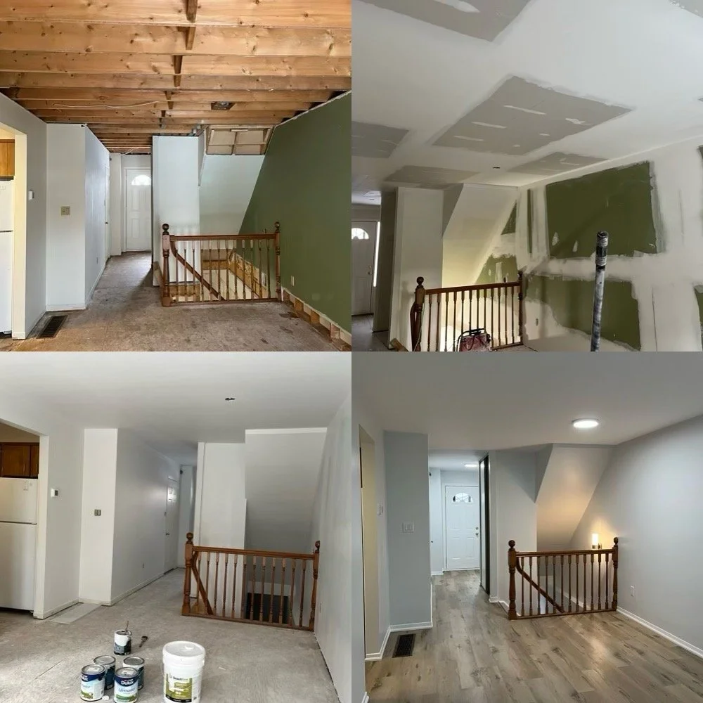 drywall, painting, taping, boarding, flooring, remodel