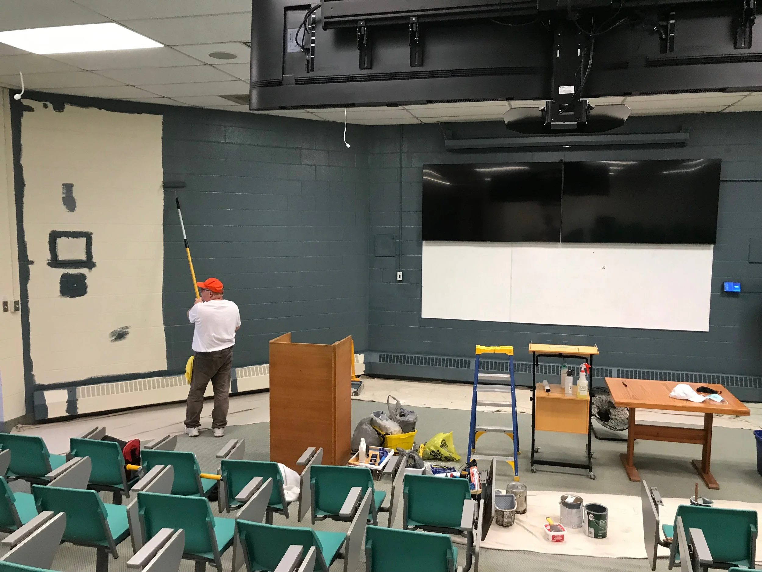 commercial, institutional, college, campus, professional painter