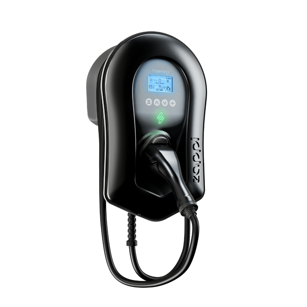 Myenergi zappi smart EV charger 22kW three phase Side