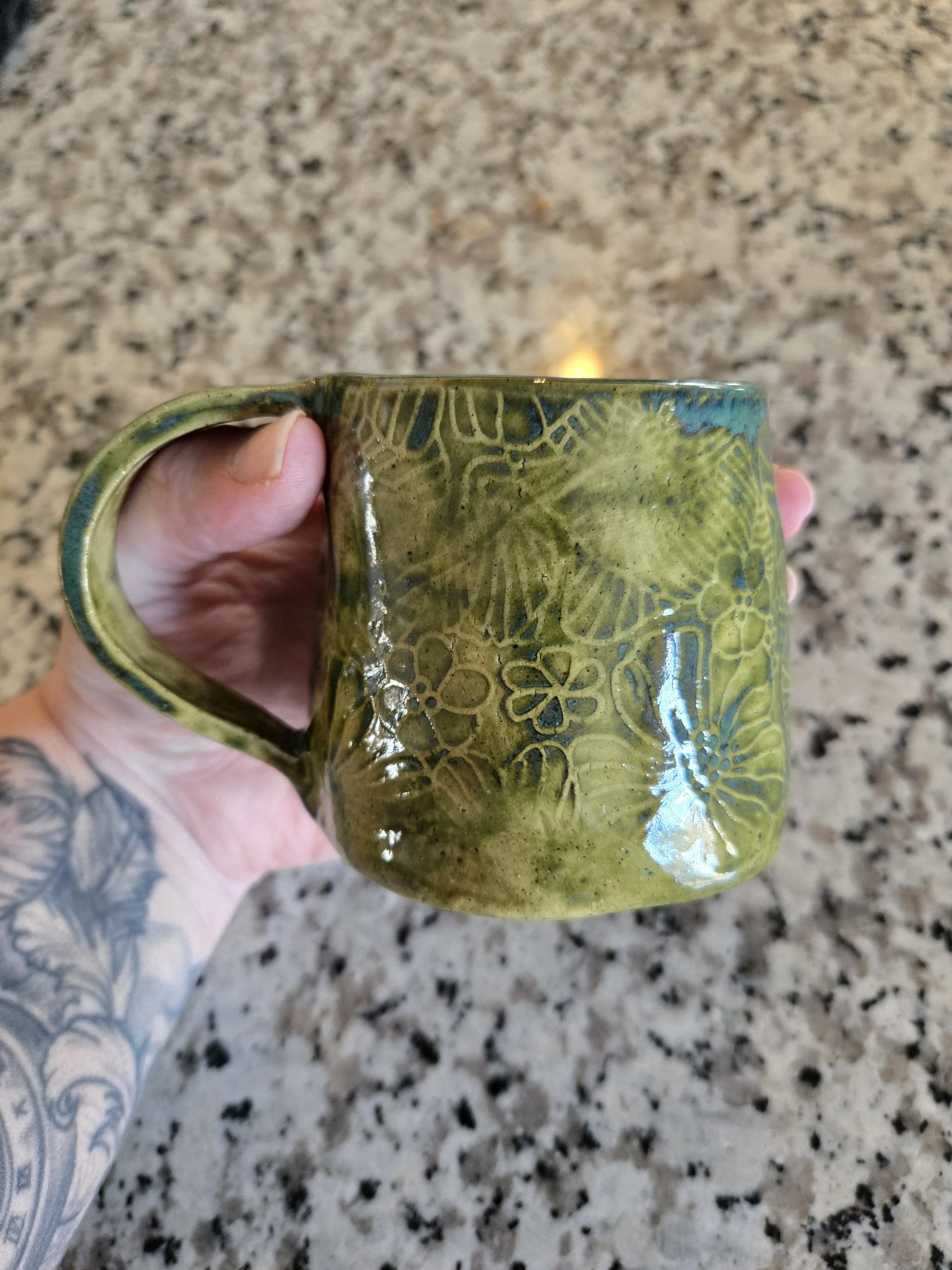 Wildflower Moss Mug-10oz.