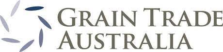 Logo of Grain Trade Australia with stylized grain elements