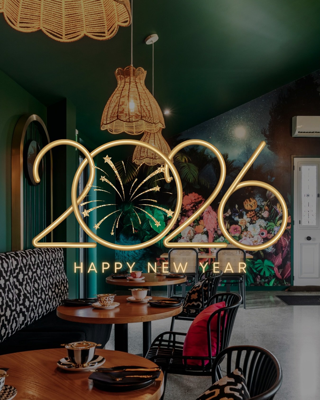Bye bye 2025! 

Cheers to a fresh start, new adventures and making memories 🖤✨

We can&rsquo;t wait to welcome you back for more high tea fun in 2026! Our doors will be open again from the 8th January 🍰🫖

Happy New Year everyone! Have fun celebrat