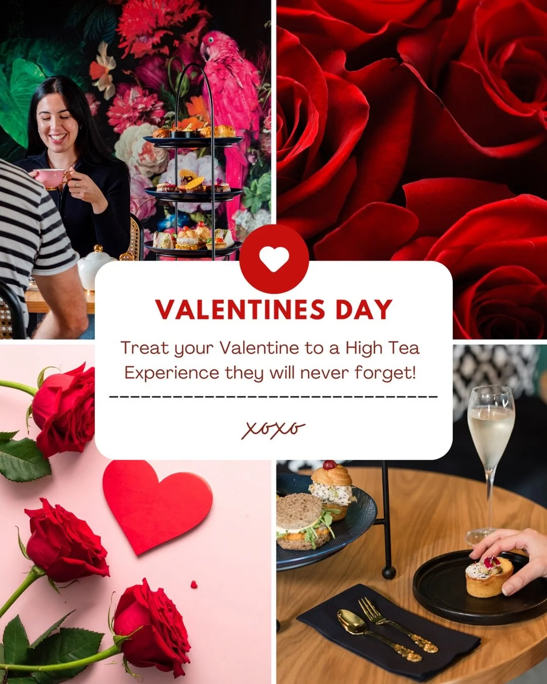 Valentines Day and High Tea is a match made in heaven 😍

It&rsquo;s the perfect treat for your Valentine and we have the perfect backdrop to celebrate love 💕🥂🍰🤗

Spend 1.5 hours of quality time together, sip on champagne, sample our tea collecti