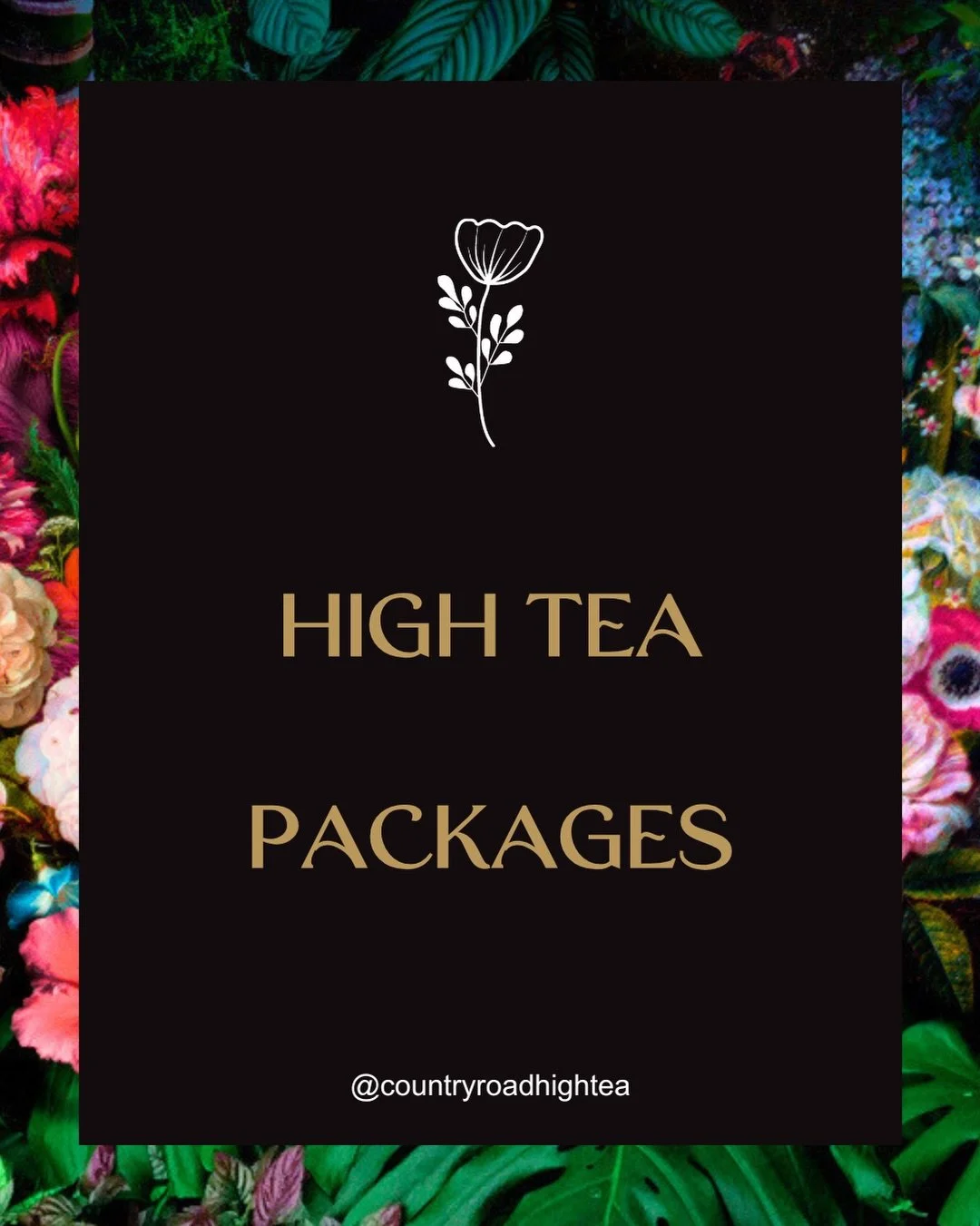Our High Tea line up 🤩

We have different packages to suit all occasions! 🍰🫖🥂 

Perfect for family outings, celebrations, catch up with friends or a lovely date 🥰 

#highteawithme #highteasociety