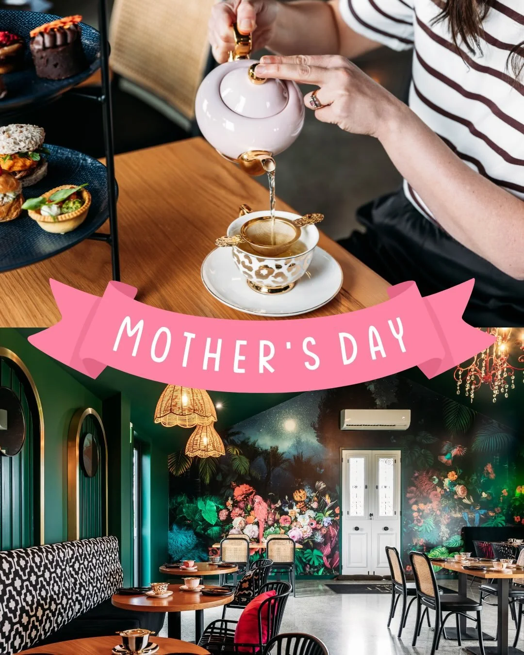 💖 Celebrate Mum in style this Mother&rsquo;s Day at Country Road High Tea! 💖

Enjoy a gourmet high tea crafted with sweet and savoury treats, alongside our premium teas or a glass of bubbly in our charming countryside setting 🍰🫖🥂

Whether it&rsq