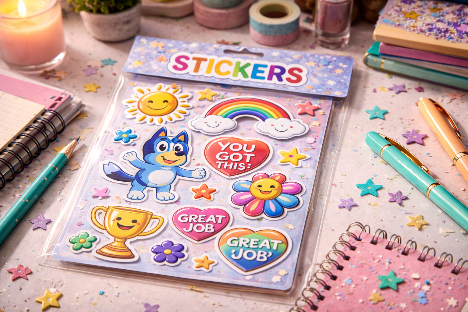 A Sticker for a Job Well Done