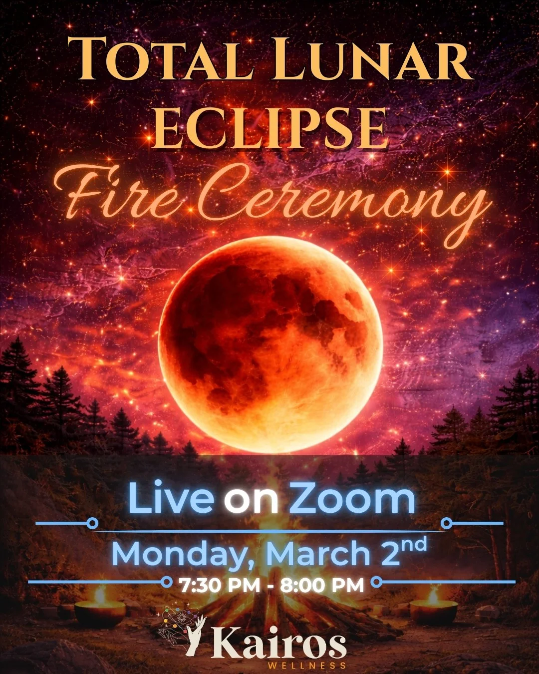 Virtual Fire Ceremony Flyer