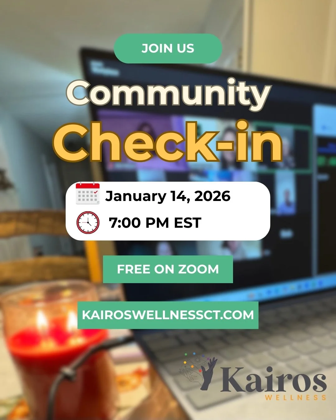 Community Check In Meeting on Zoom