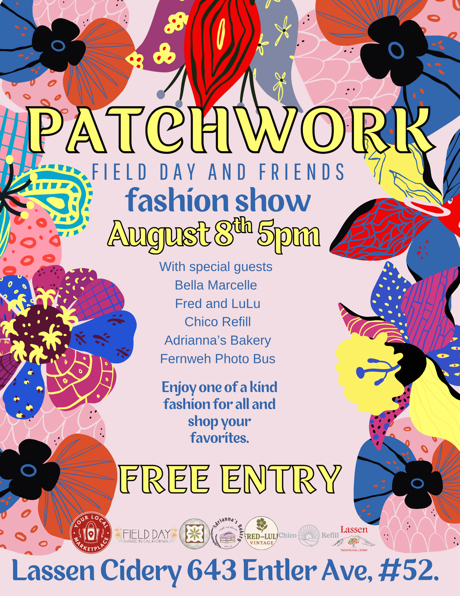 Patchwork, A Feild Day and Friends Fashion Show