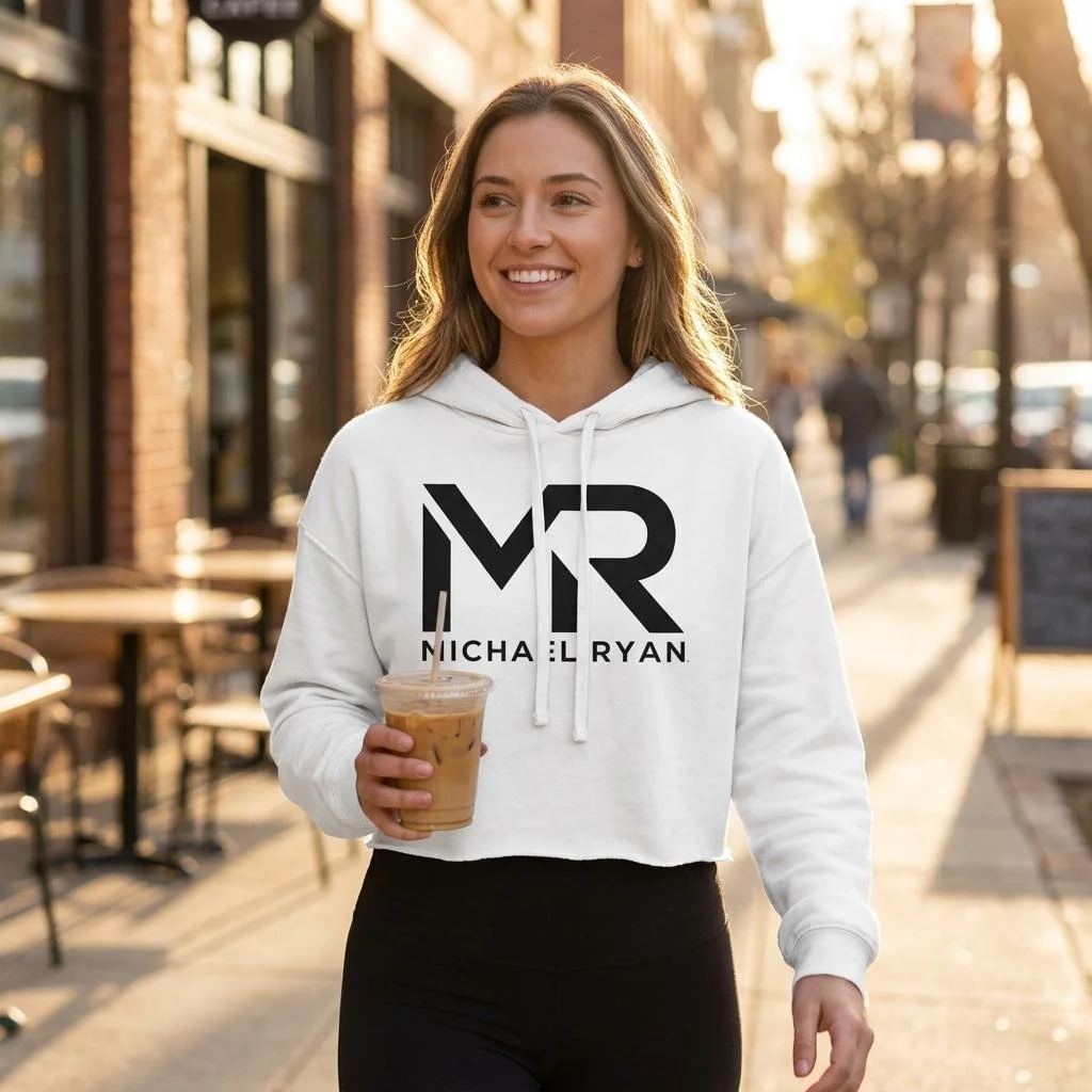 Michael Ryan Brand Women's Cropped Hoodie