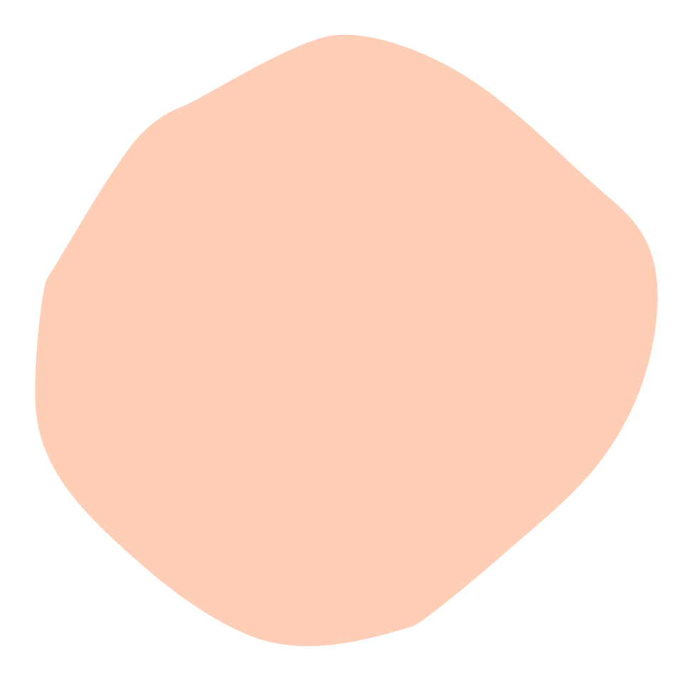 oc bipoc therapy peach colored abstract circle shape