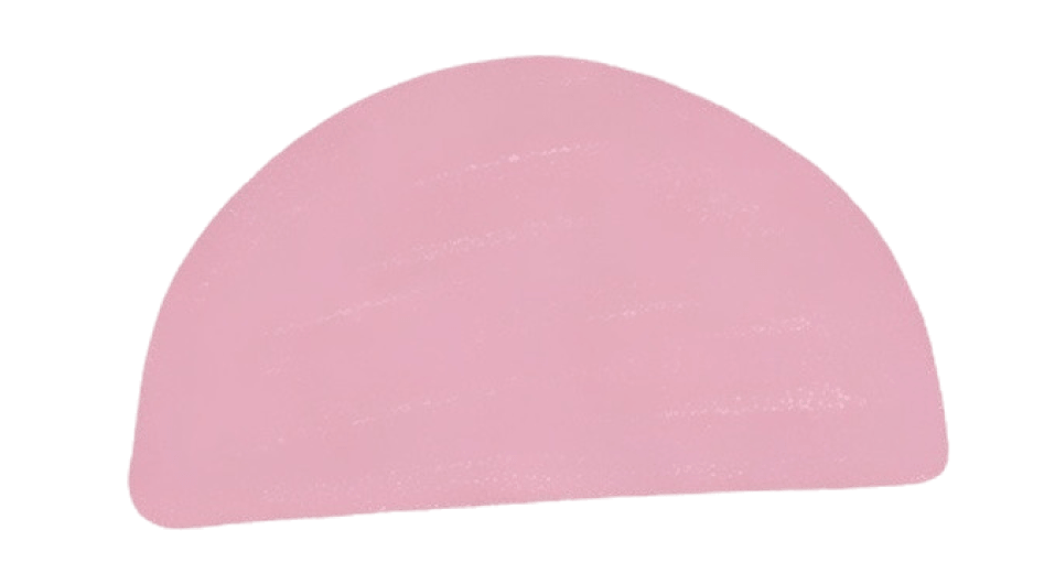 bipoc counselor oc pink half circle shape