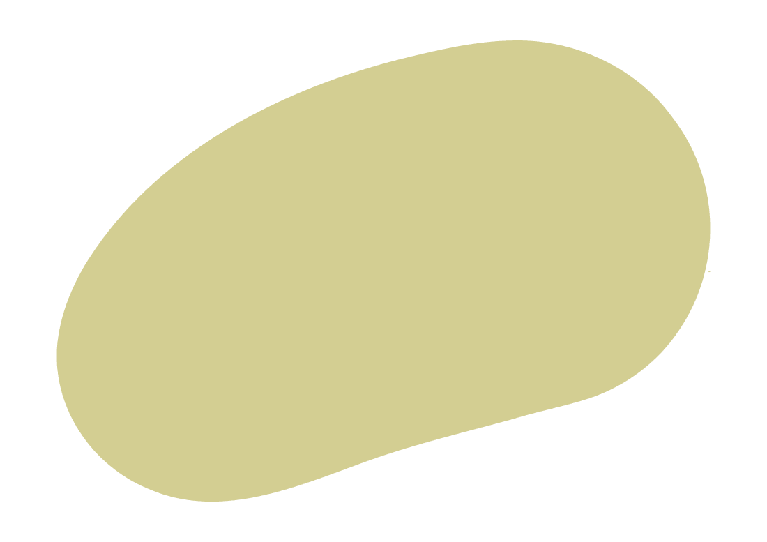 light green abstract oval shape