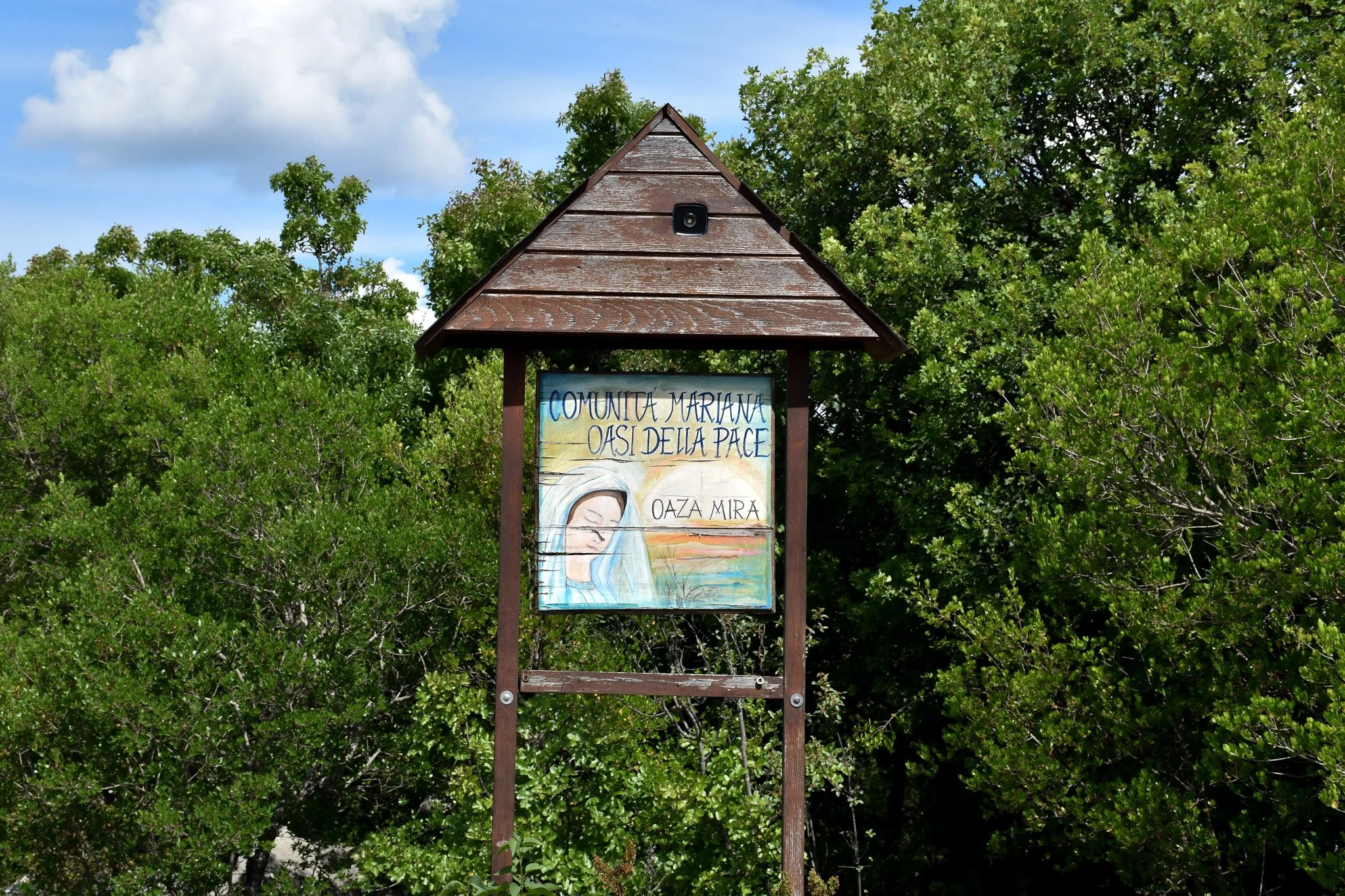 The Marian Community Oasis of Peace is the religious community I stayed with in Medjugorie in 2021