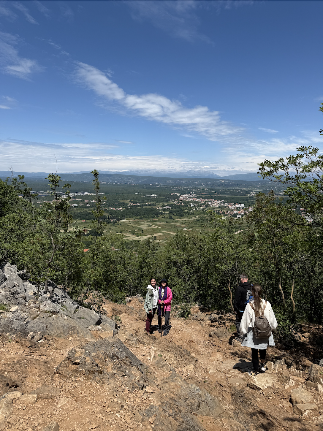 Hiking Cross Mountain