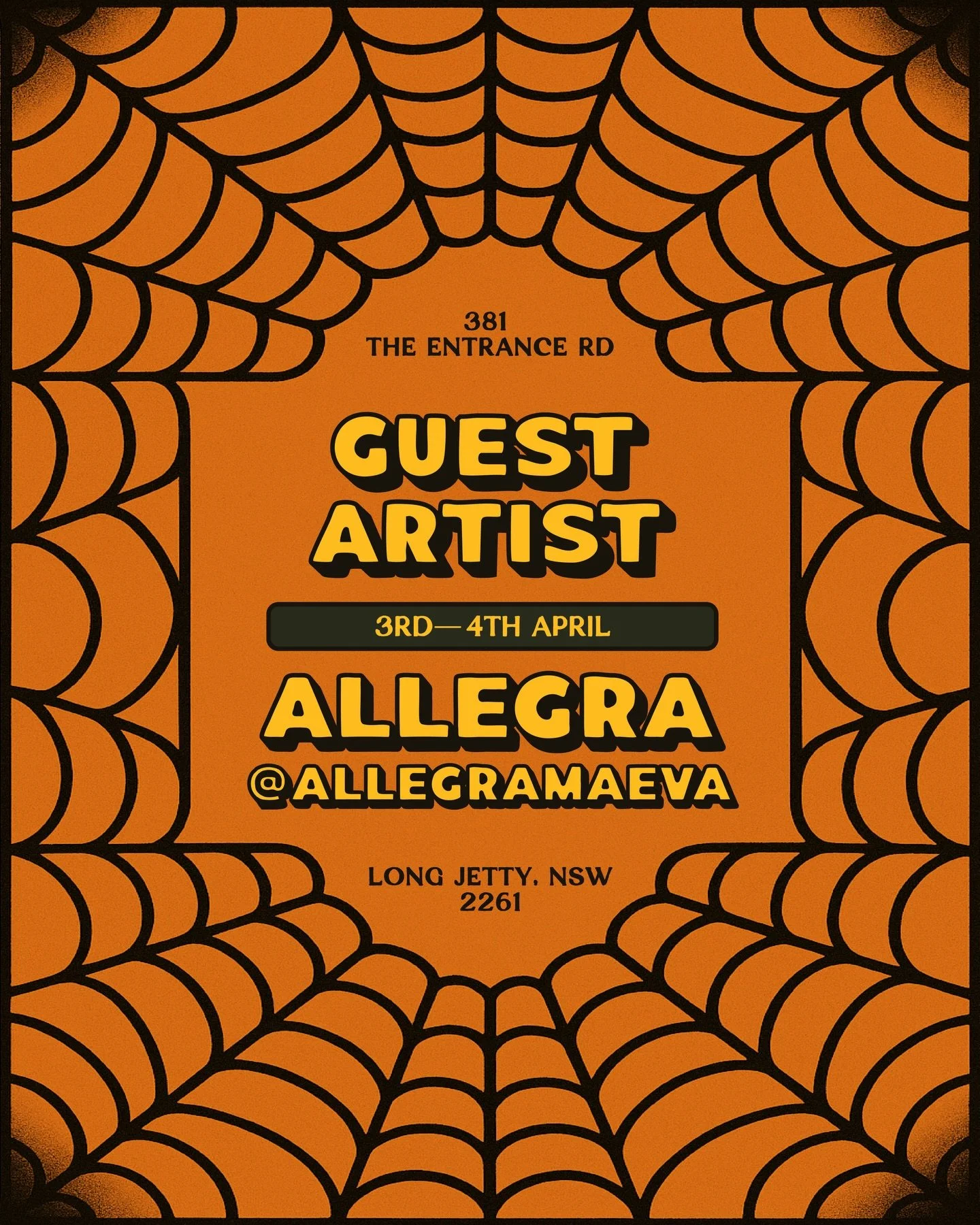 We are very excited to announce this one! The talented @allegramaeva will be making the trip down from QLD to guest with us at Stella for TWO DAYS ONLY over the Easter long weekend ❤️&zwj;🔥 That&rsquo;s right. What better way to spend your public ho