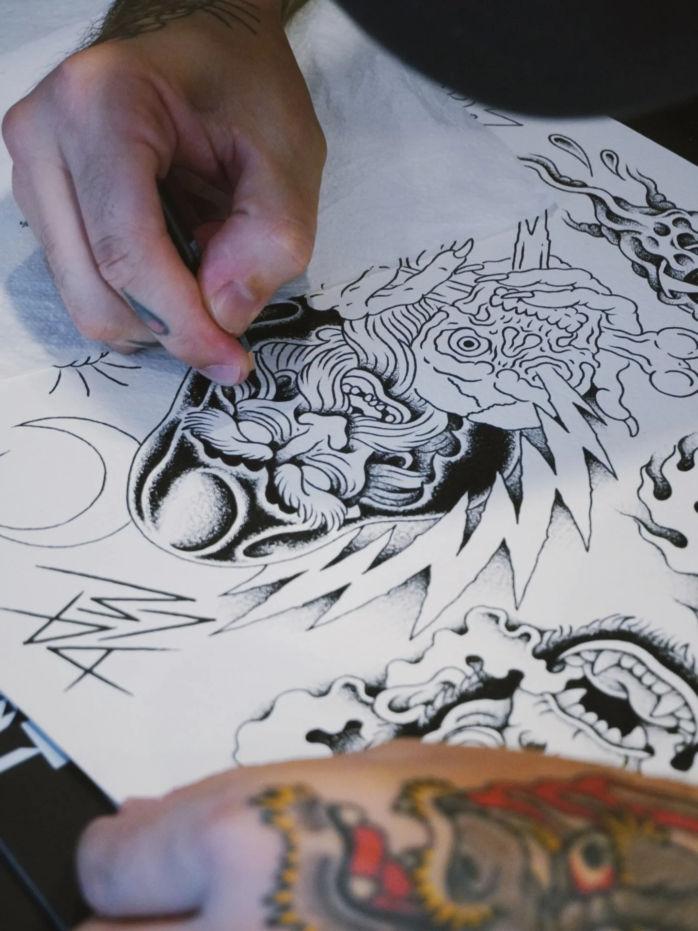 @dalehesseytattoo&rsquo;s been drawing new flash&hellip; head to his page to sus it out!