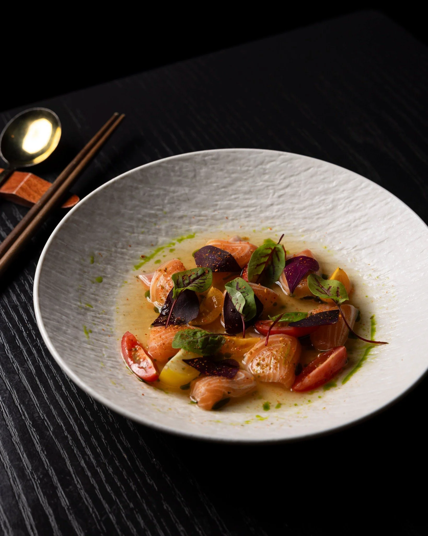 Kaiza is built from Chef Jason&rsquo;s early memories of Vietnamese home cooking and his years of Japanese training, brought together in one warm and grounded space.

Expect honest, bold flavours in every dish, from hiramasa kingfish and spanner crab