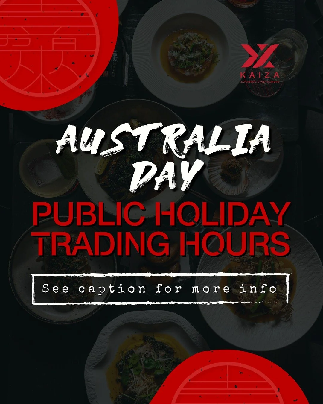 📣 AUSTRALIA DAY  PUBLIC HOLIDAY TRADING HOURS 📣

&bull;⁠ ⁠Saturday 24th January: 12 - 2:30pm, 4pm - 9:30pm
&bull;⁠ ⁠Sunday 25th January: 12 - 2:20pm, 5pm - 9pm
&bull;⁠ ⁠Monday 26th January: CLOSED

📍95 Enmore Rd, Newtown