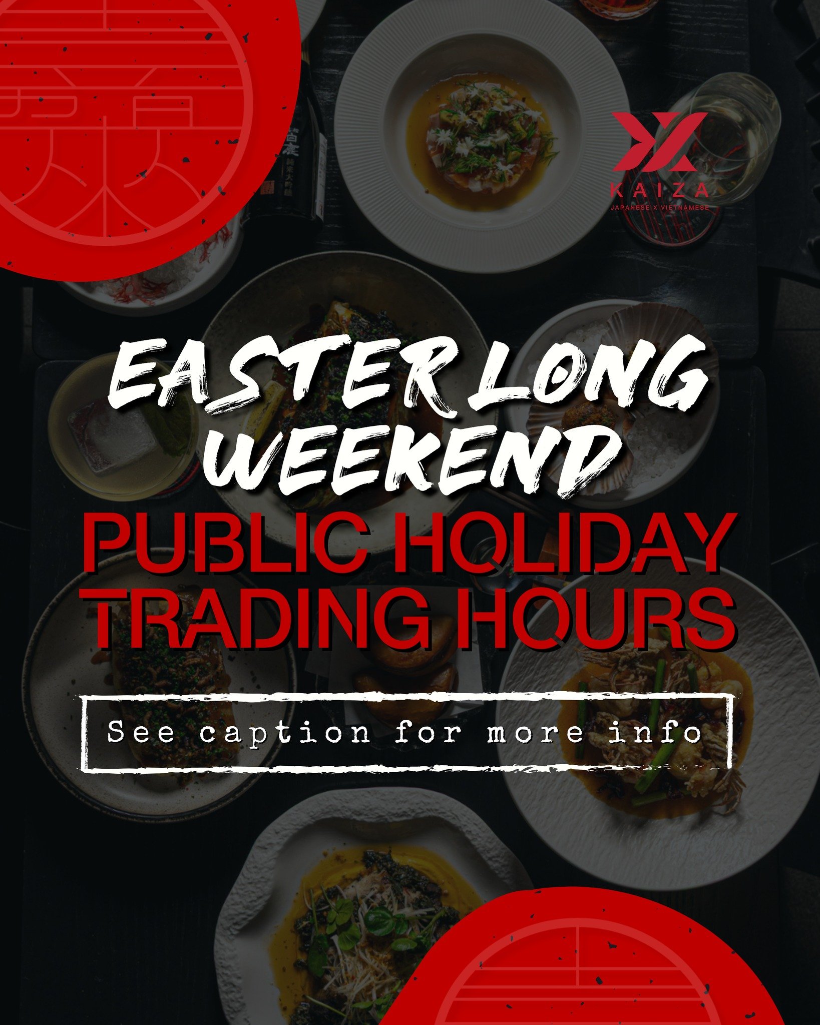 📣 EASTER LONG WEEKEND - PUBLIC HOLIDAY TRADING HOURS 📣

🐰 ⁠GOOD FRIDAY - 3rd April: 5 PM - 9:30 PM
🥚 ⁠HOLY SATURDAY - 4th April: 5 PM - 9:30 PM
🍫 EASTER SUNDAY - 5th April: 5 PM - 9PM
🪺 EASTER MONDAY - 6th April: Closed

📍 95 Enmore Rd, Newtow