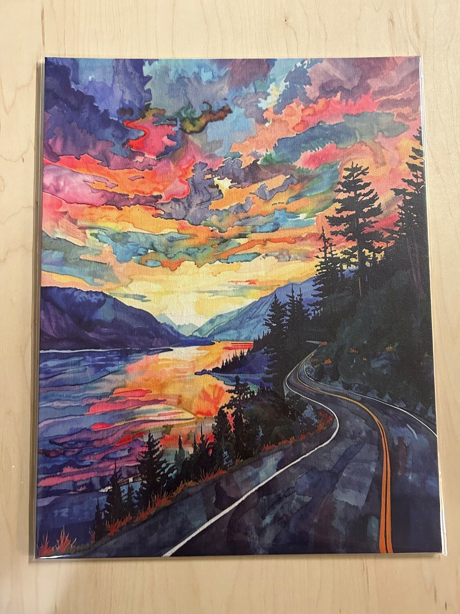 Sea To Sky Road Colouful Sunset Print.jpg