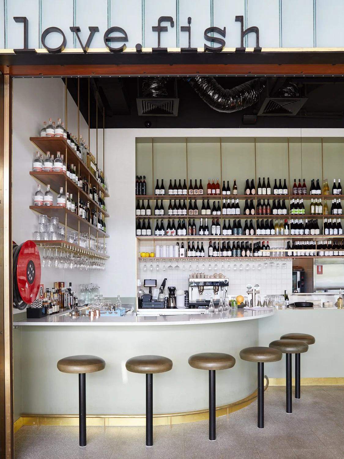 Love.Fish Restaurant Sustainable Design and Construct