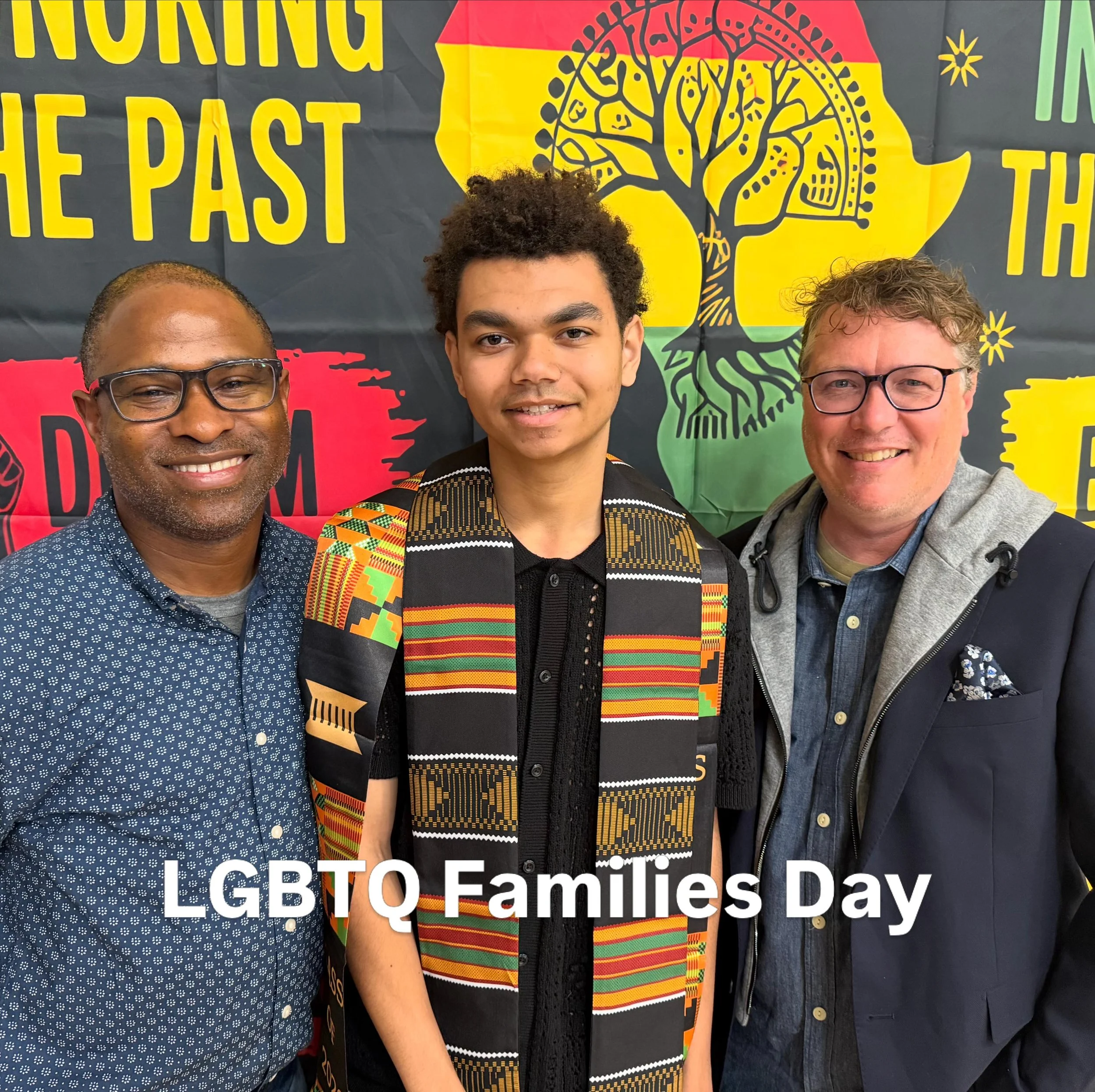 National LGBTQ families day! @mombian @colagenational. 2026 is a big year! 30th Anniversary as a couple and our amazing son graduates high school and heads to college. No matter what work I do, the role of dad is one that brings the most joy and I am