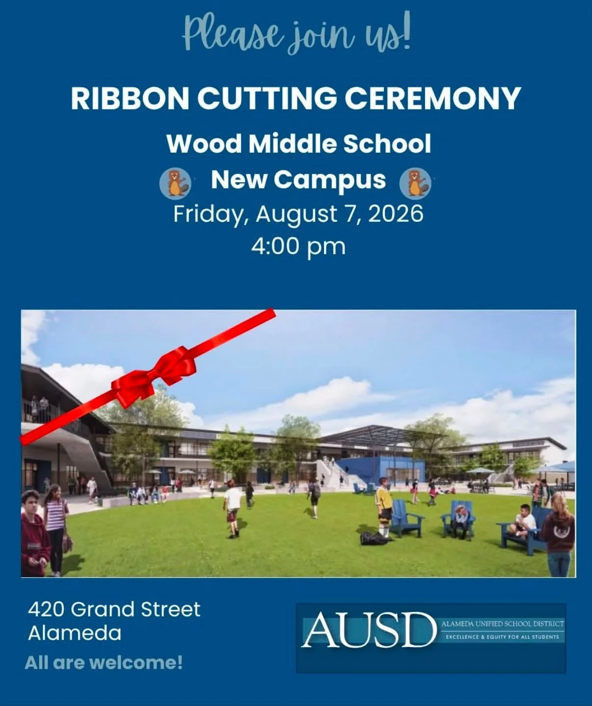 I can&rsquo;t wait for the whole community to see this campus!