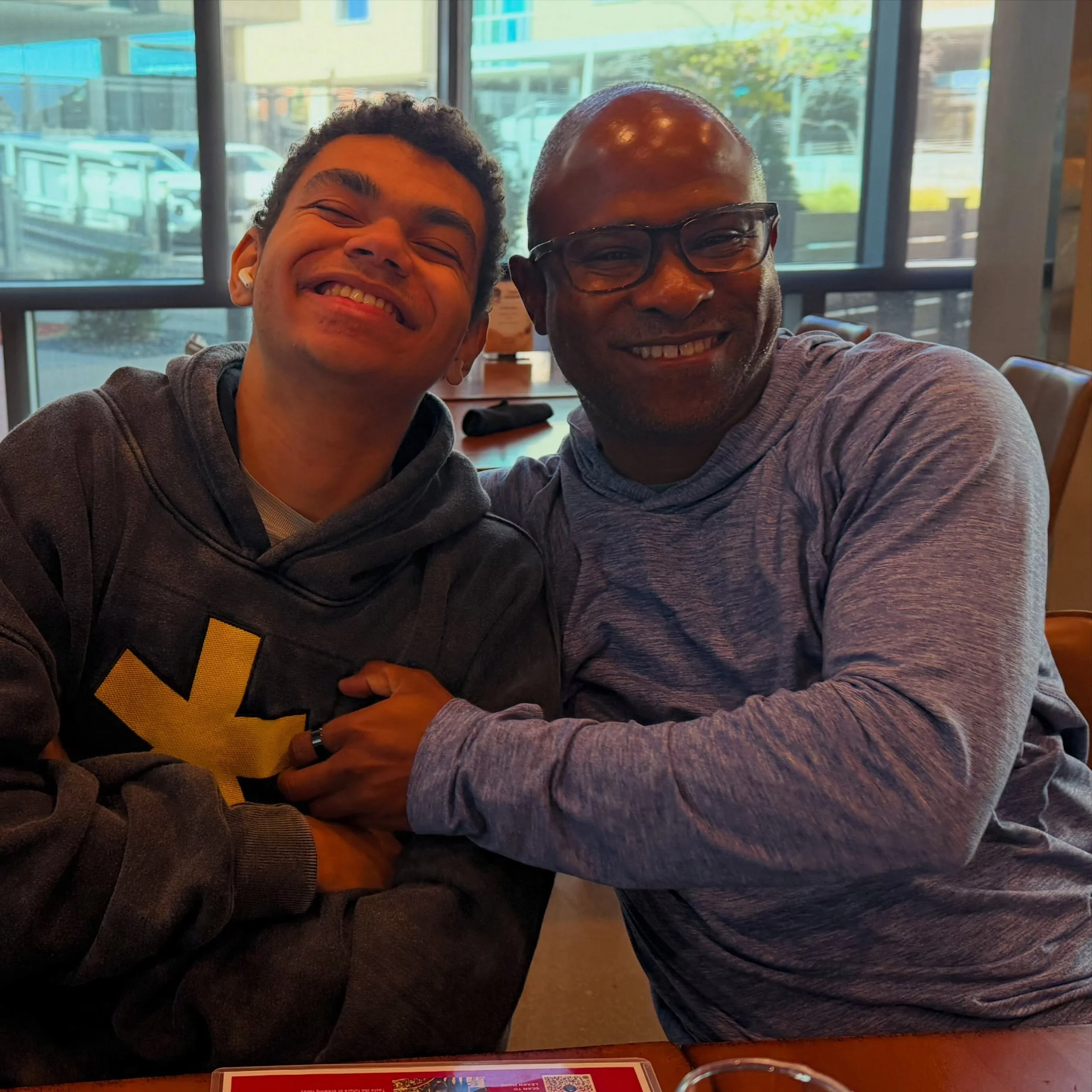 We created a little time with @f4rber while at college! He is doing great! And ready for the Denver snow!