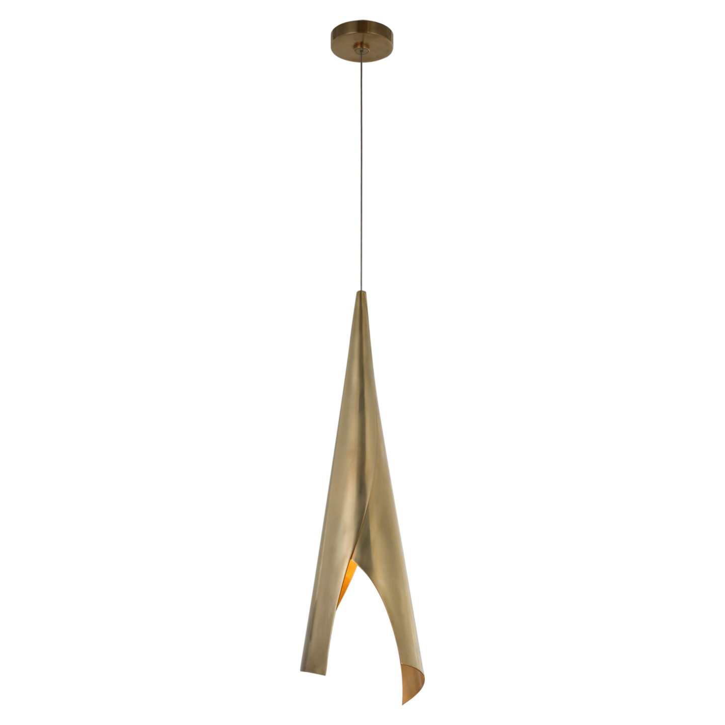 Visual Comfort Kelly Wearstler Piel Wrapped Pendant_1.jpeg