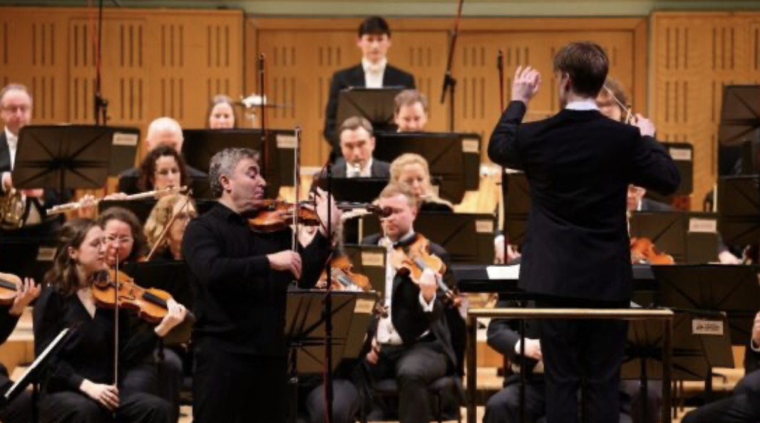 Rapturous applause and standing ovation for Vengerov and the NSOI Dublin…., S &amp; H