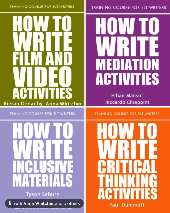Last chance to buy "How to Write Film and Video Activities"!