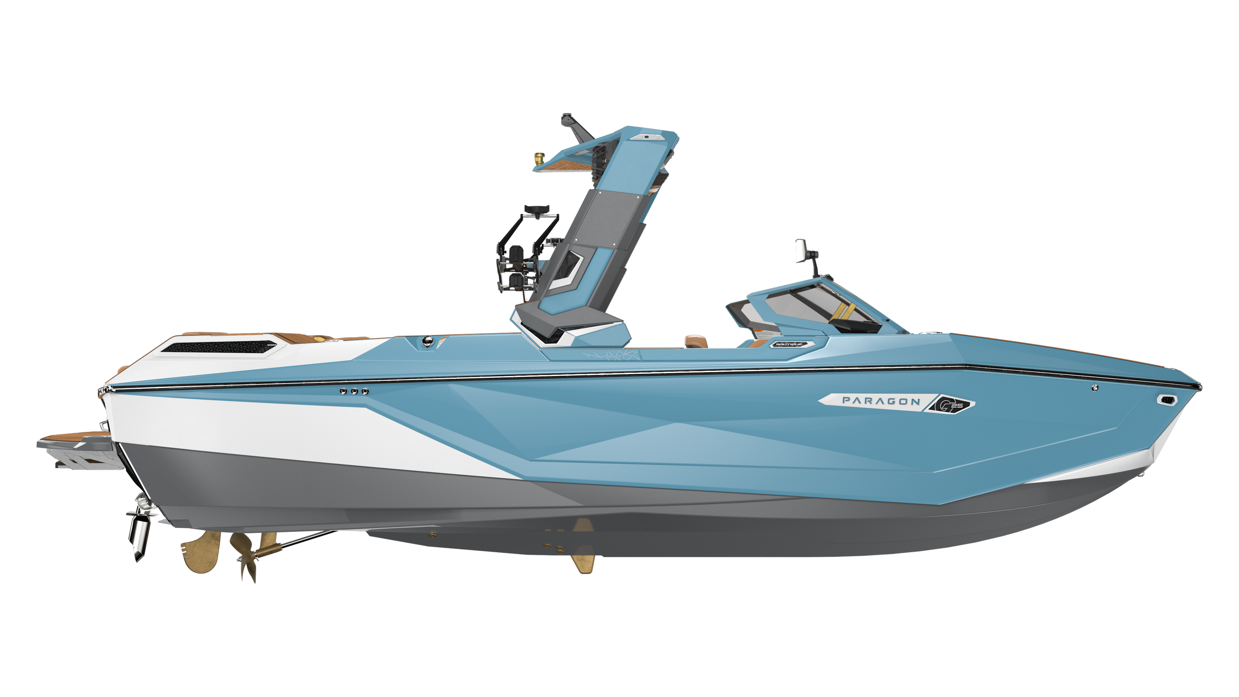 NAUTIQUE G25 PARAGON LUXURY WAKEBOARD WAKESURF BOAT