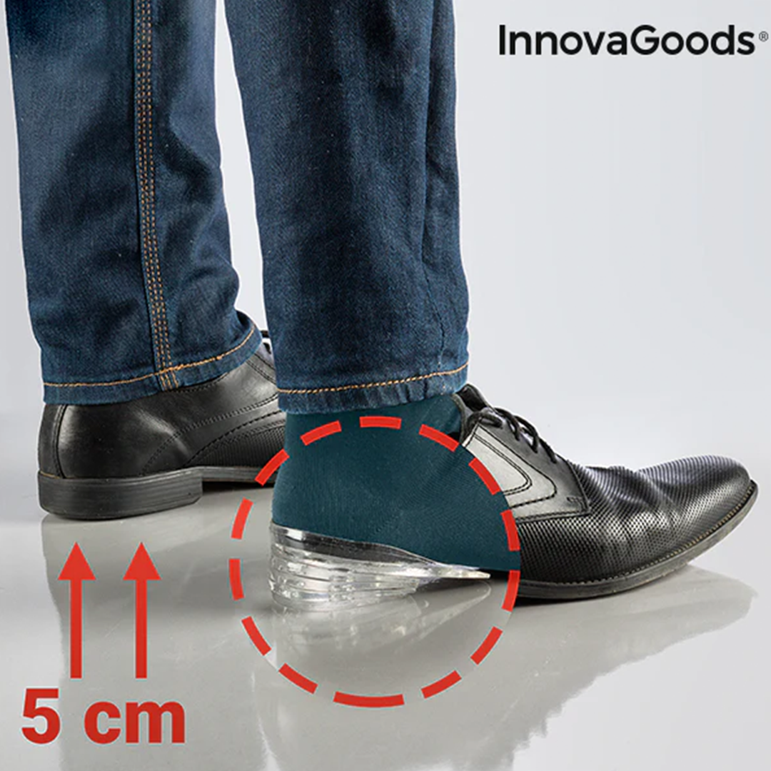 Silicone Lifting Insoles x 5cm -Fliffters