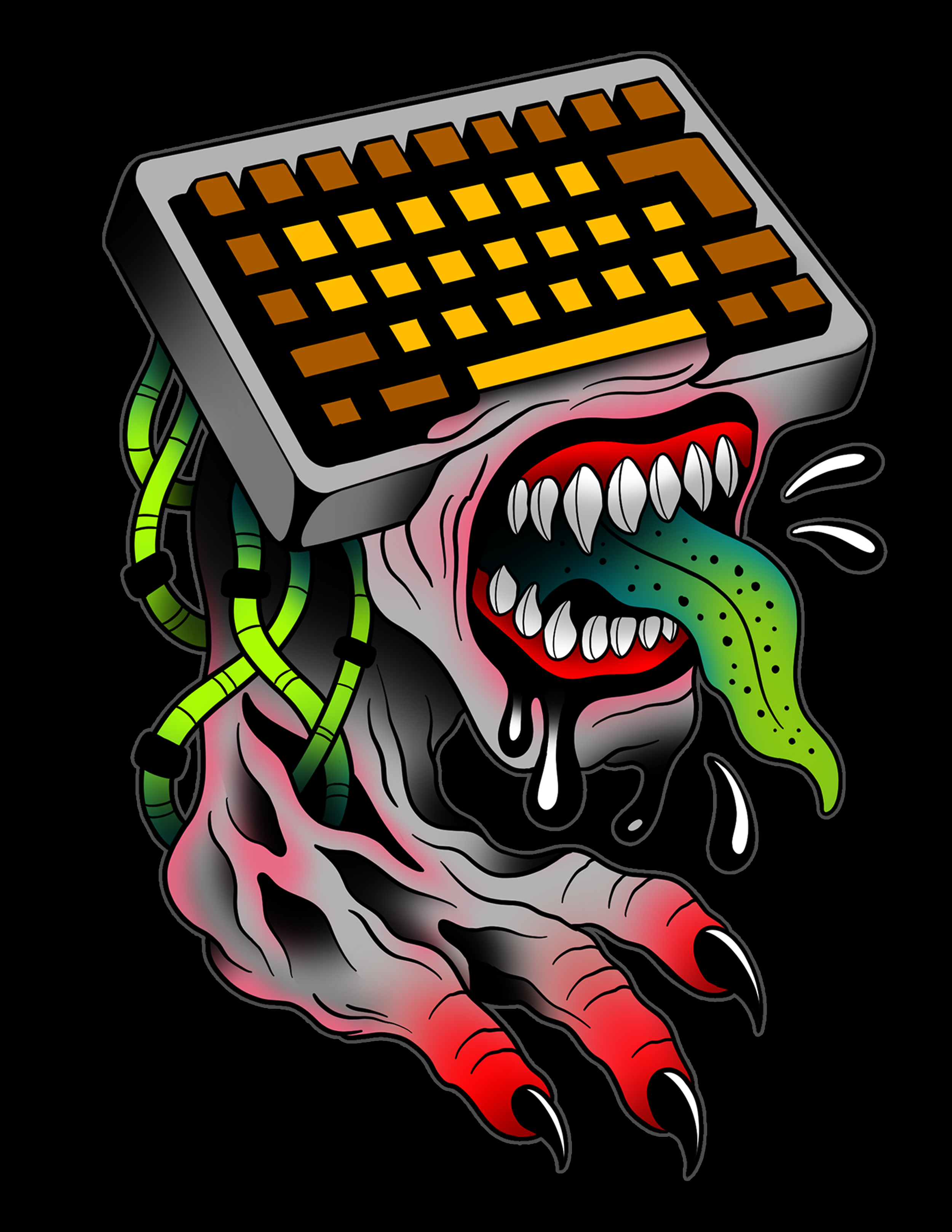 keyboard-yokai-tattoo-shane-klos-tattoo-cresent-city-tattoo-evansville-indiana-tattoo-snob.png