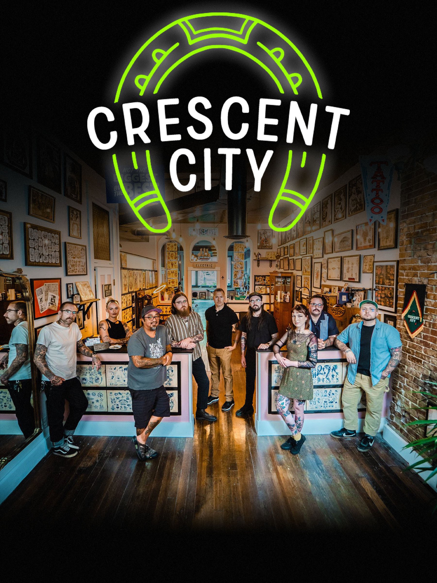 Cyberpunk oni demon hand tattoo with neon colors, tattooed by Shane Klos in Evansville, Indiana.