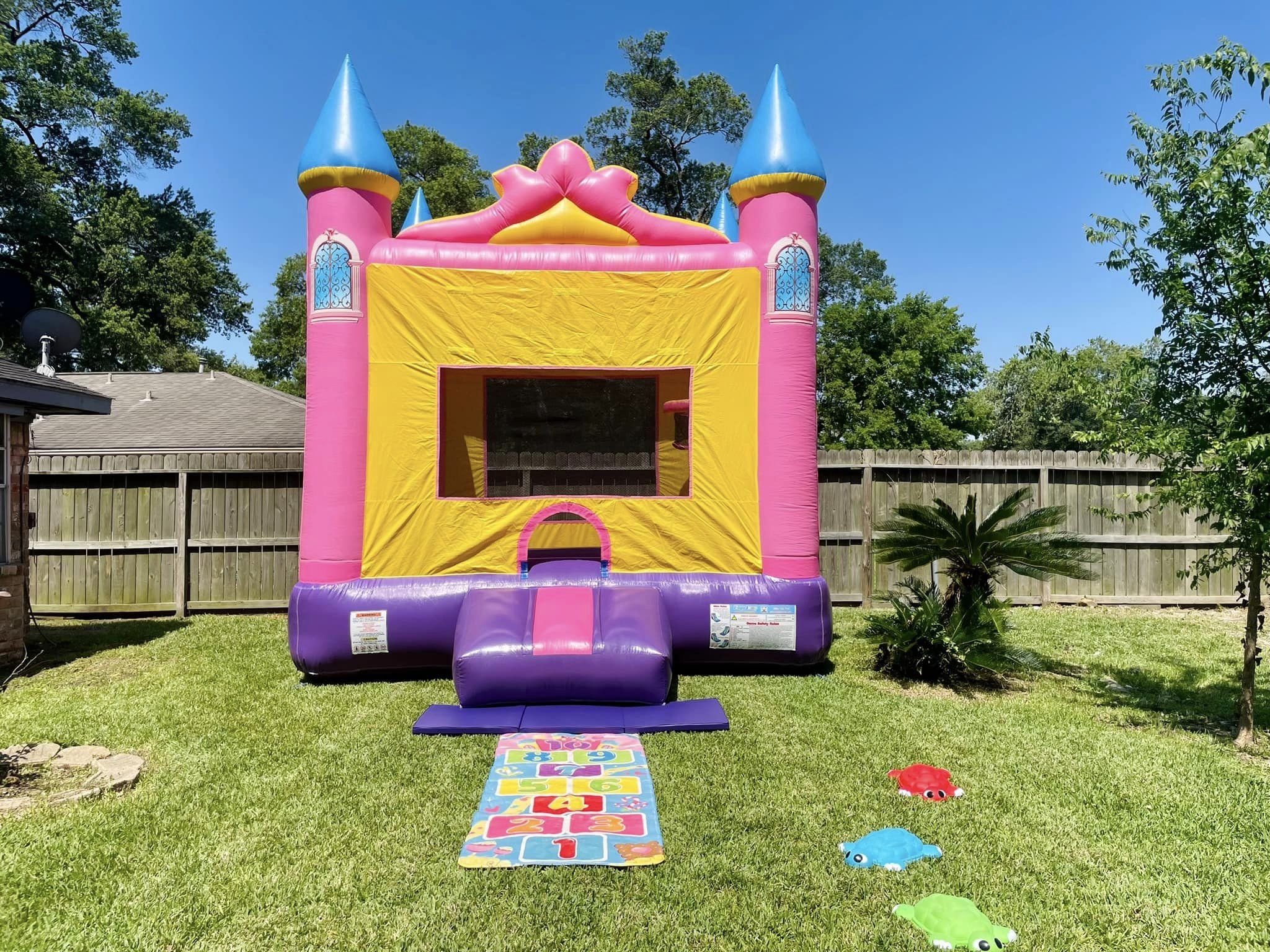 Large Pink Castle