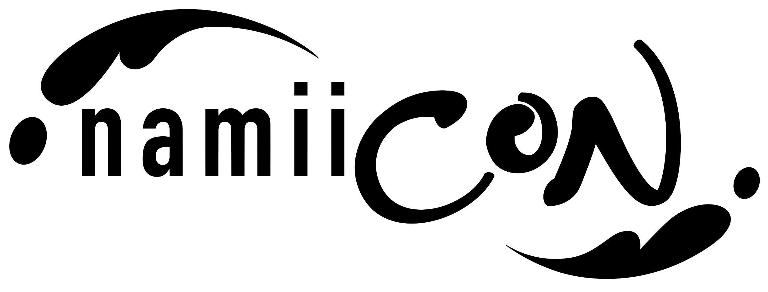 Namii Con SVG logo - extended version