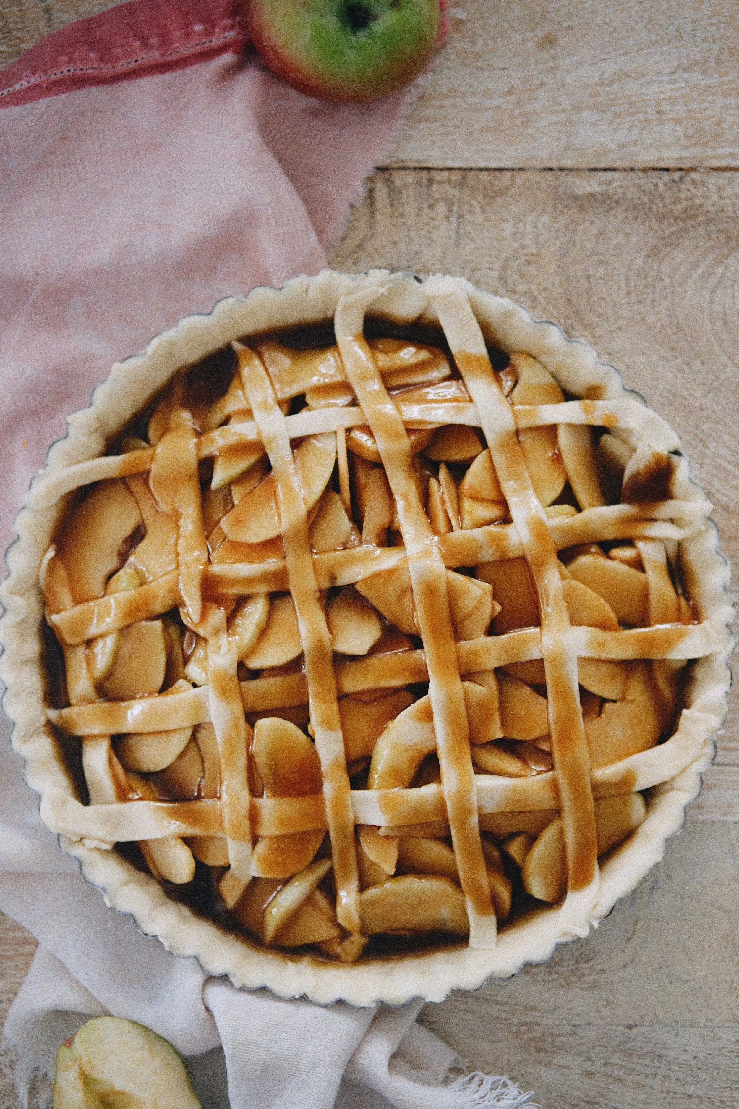Lattice-Topped Apple Pie Masterpiece