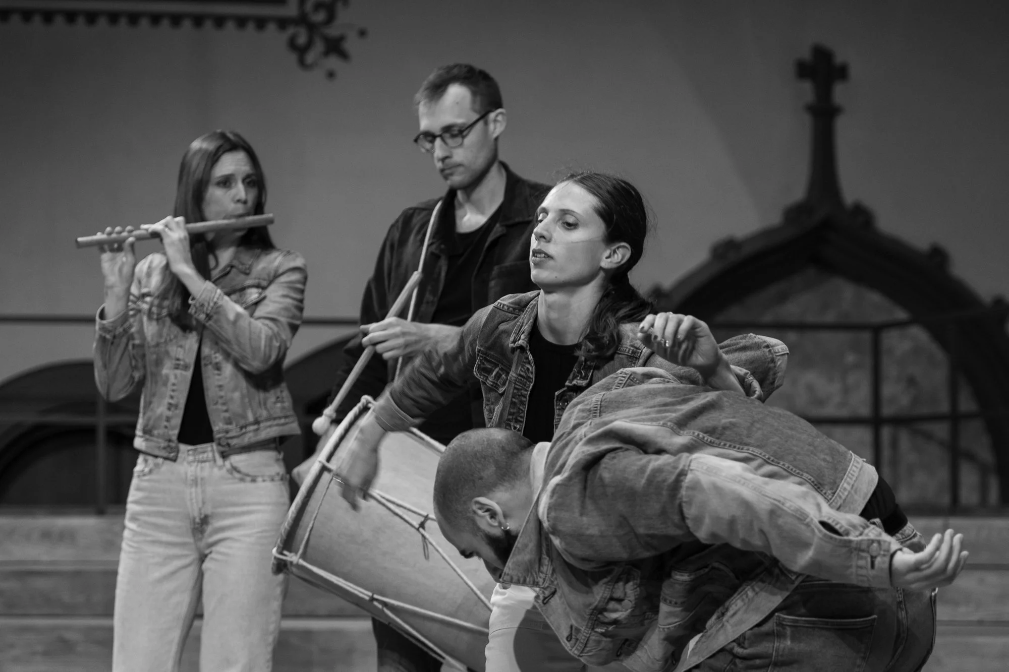 The Curse of St. Veit, Ensemble Zweigulden, directed by Holly Scarborough © Dirk Letsch