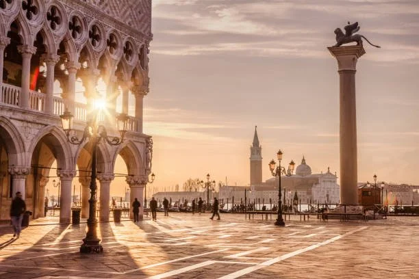 St Mark's Square image during sunrise