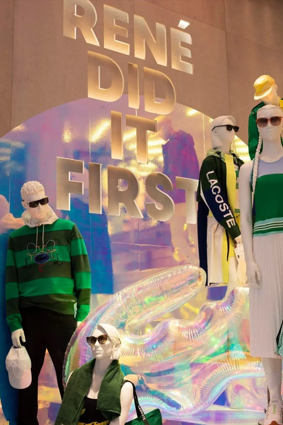 Discover the beating heart of all Lacoste cultures - The Champs-Élysées Flagship store