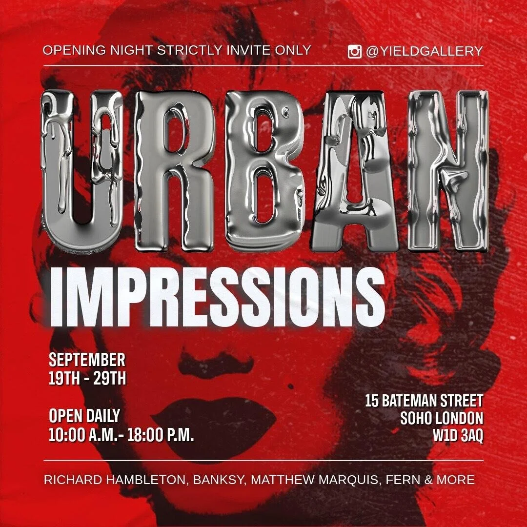 Urban Impressions: Private Viewing Press Night at The Yield Gallery in Soho
