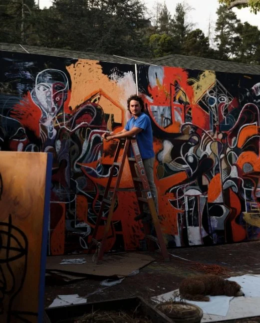 Zio Ziegler’s Reverse Paintings at Almine Rech Brussels