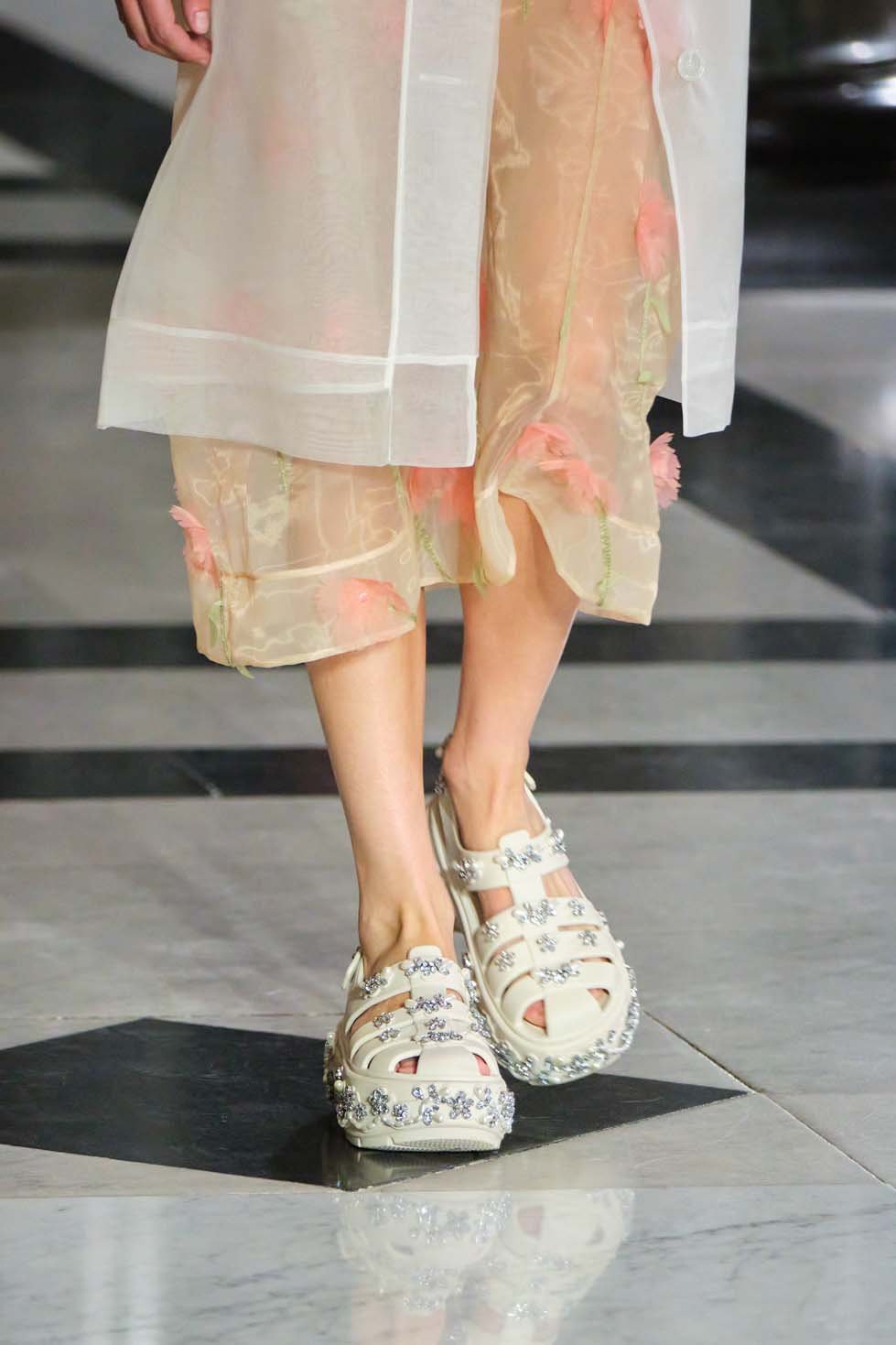 Inside The Crystal-Studded Simone Rocha x Crocs Collab