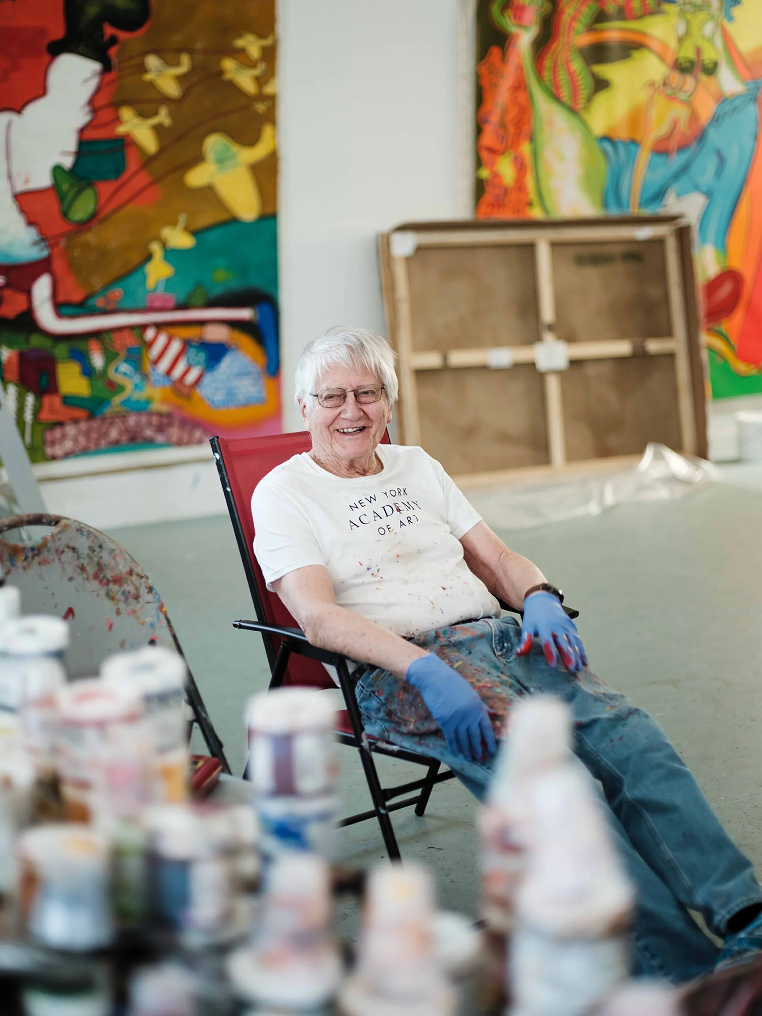 Peter Saul’s Solo Exhibition at Saatchi Yates