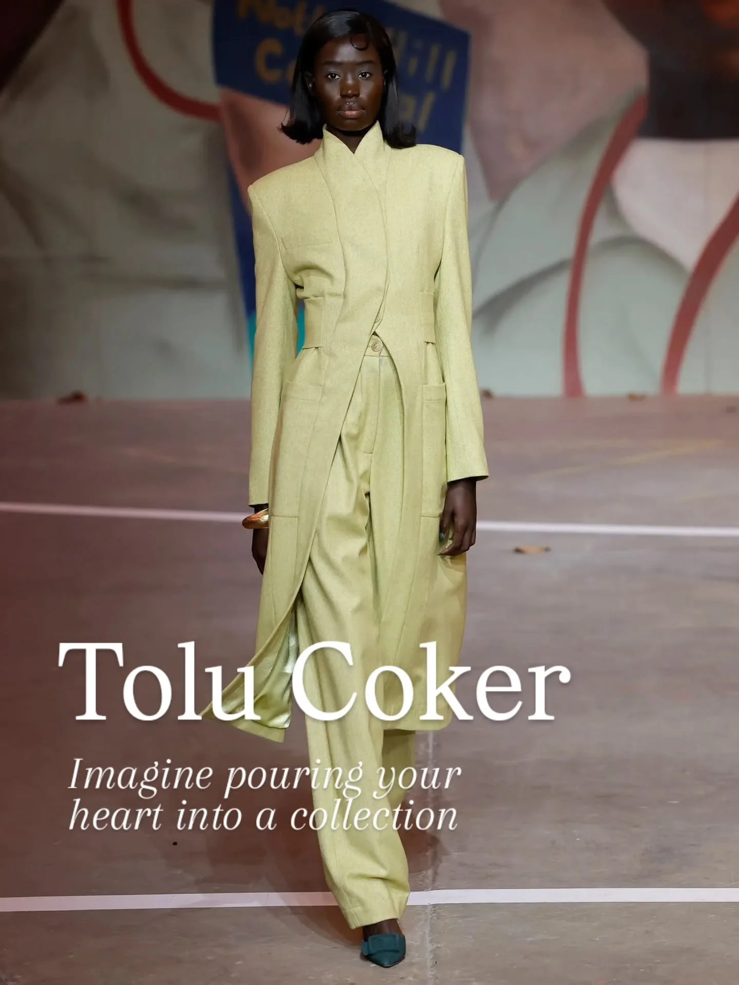 Nowadays London Fashion week is rarely covered by any global media. In fact most shows go completely unnoticed, replaced by new major fashions hubs like Copenhagen, Berlin, Tokyo. So when a media decides to cover a LFW show it's a major win, but not 